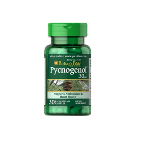 PYCNOGENOL 30 MG FCO*30 TABLETAS Puritan`s pride 